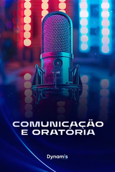 Capa do curso de Comunicação e Oratória